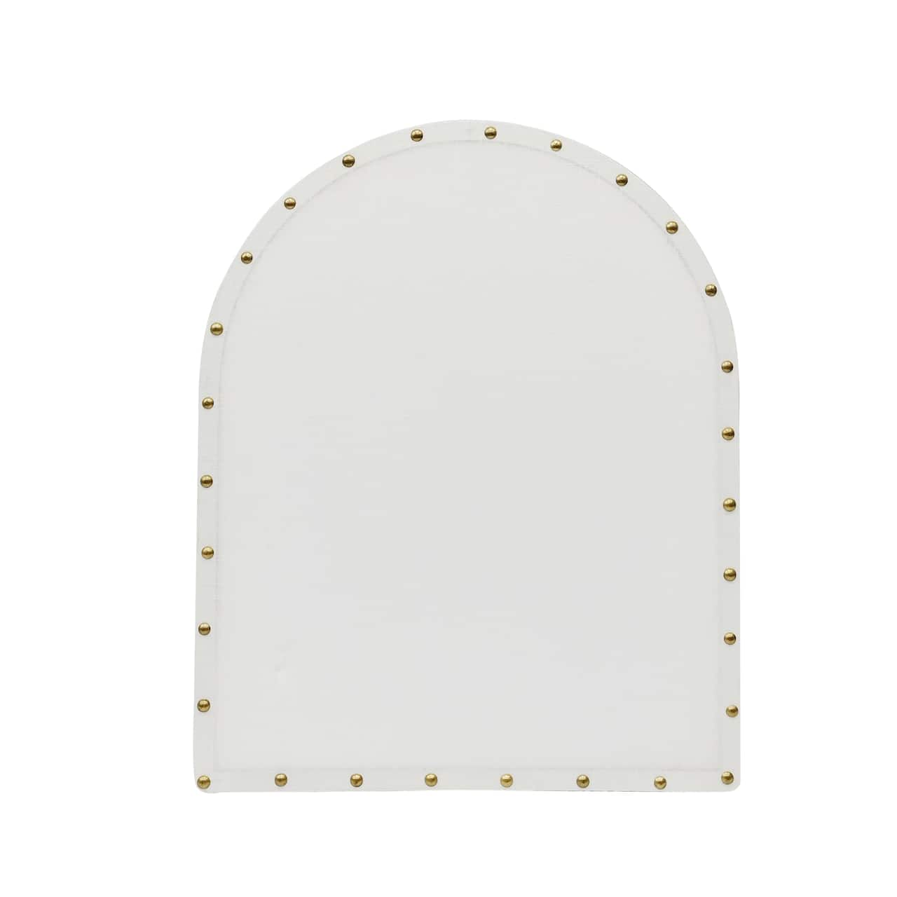 16" x 20" White Linen Wall Pinboard by Ashland®